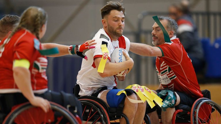 England and Wales will both be competing at this year's Wheelchair Rugby League World Cup