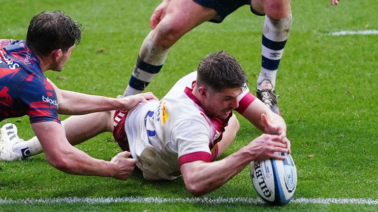 Luke Northmore went over for Harlequins' final try as they wrapped up a 38-29 win at Bristol