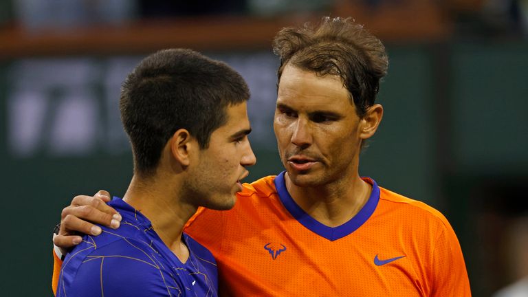 Nadal extendió su racha ganadora a 20 partidos después de superar al talentoso joven de 18 años.