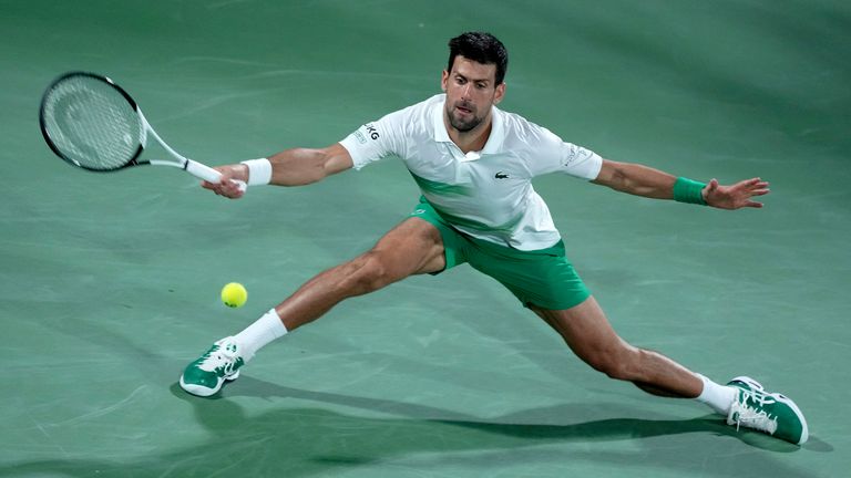 Novak Djokovic has been entered into the Indian Wells draw