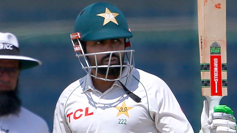 Babar Azam's 196 was the highest fourth-innings score for Pakistan 