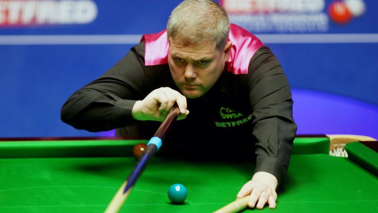 Milkins lost his first-round match to Ding Junhui on Tuesday