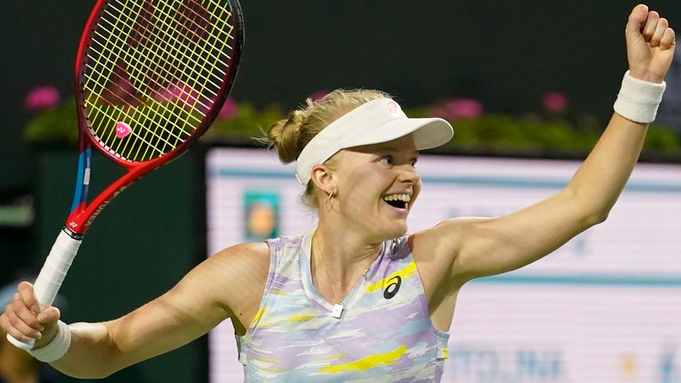 Harriet Dart enjoyed a sensational run at Indian Wells