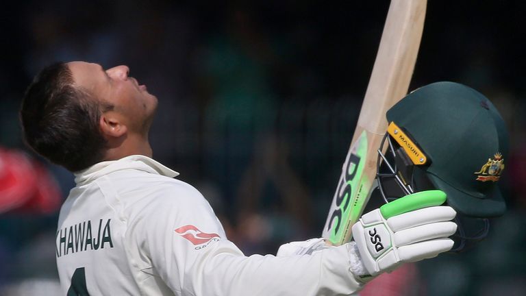 The best of the action from the fourth day of the third Test between Pakistan and Australia
