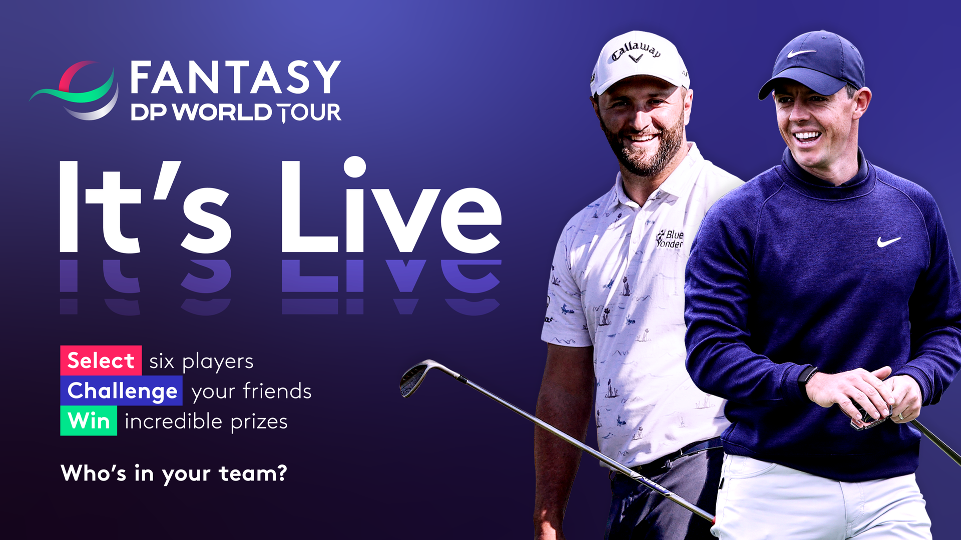 Play Fantasy DP World Tour - pick your team now