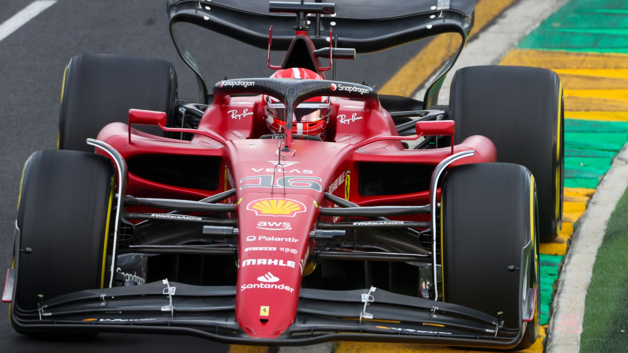 f1 grand prix qualifying results leclerc takes australian gp pole