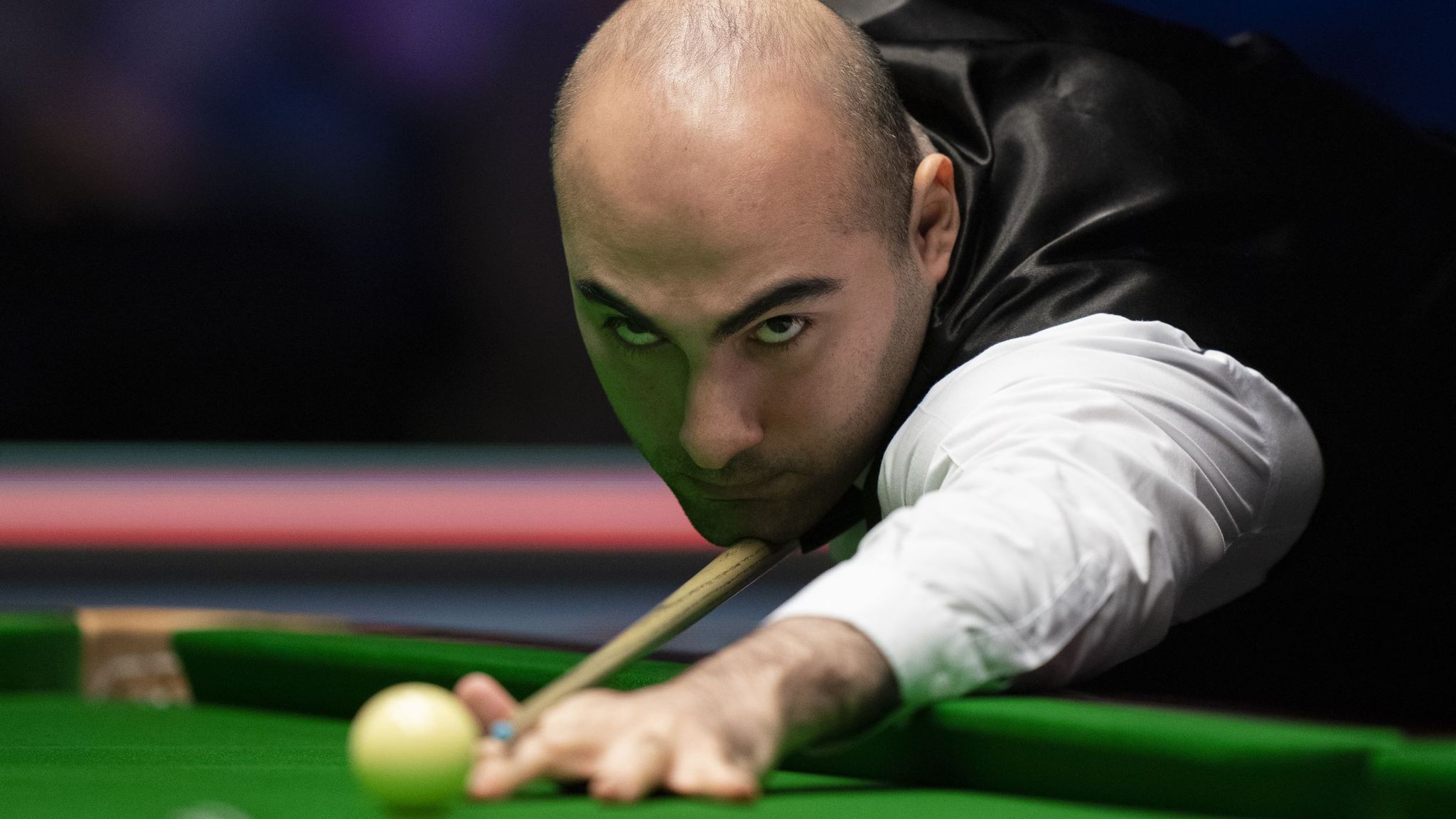 World Snooker Championship 2022 Hossein Vafaei becomes first Iranian to qualify for tournament Snooker News Sky Sports