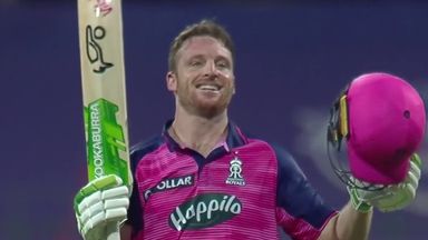 Jos Buttler celebrates back-to-back IPL hundreds and his third of the 2022 campaign