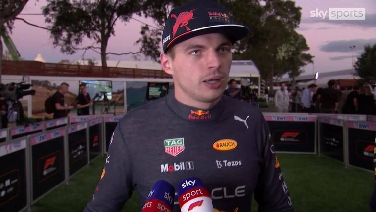 Max Verstappen says he has found things 'tough' all year, after qualifying second at the Australian Grand Prix