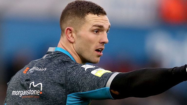 George North is scheduled to return from a knee injury this weekend after more than a year off the pitch.