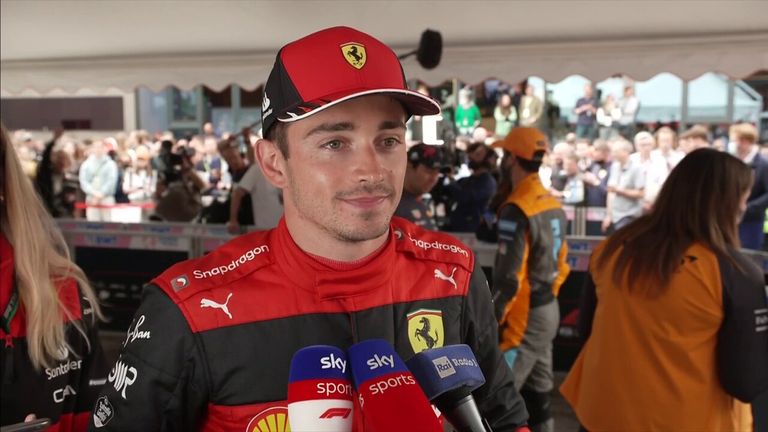 Leclerc said he 'paid the price for pushing to hard' after he lost lead in the final laps of the Sprint
