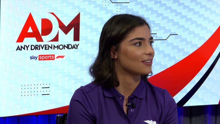 Hablando en Any Driven Monday, el piloto Jamie Chadwick dice que la Serie W va viento en popa.