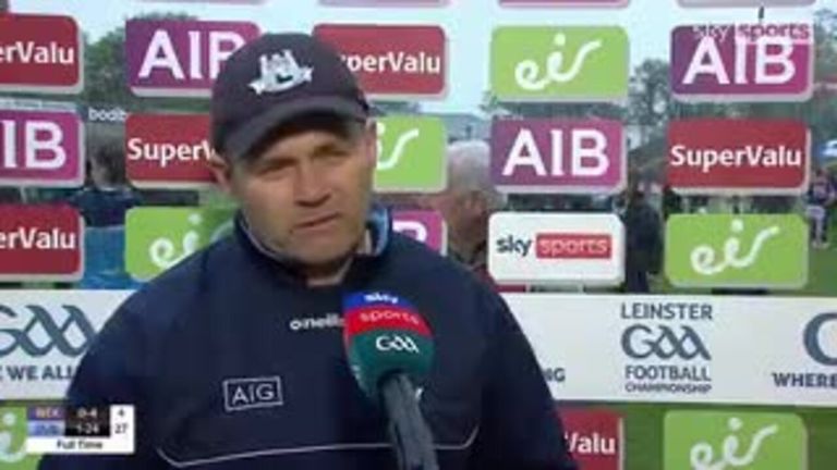 Following victory over Wexford, Dublin Manager Dessie Farrell admitted that his side's league relegation has been humbling for the team