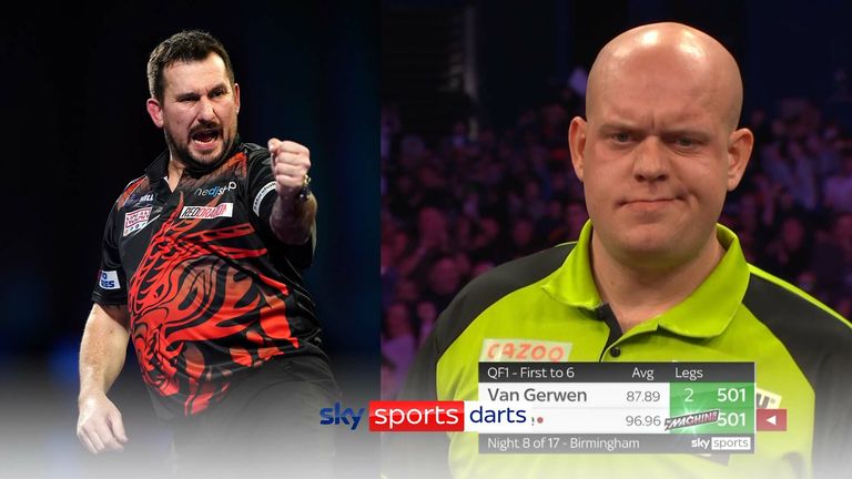 After a superb night of Premier League Darts in Birmingham, take a look at the best checkouts from Night 8