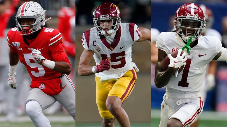 Garrett Wilson, Drake London, and Jameson Williams lead the way in the 2022 NFL Draft wide receiver class