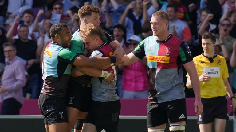 Quins scored five tries on the day, but conceded 20 points 