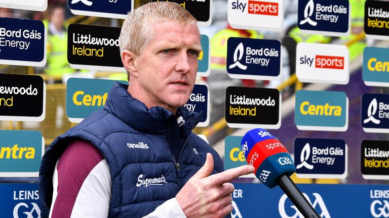 Henry Shefflin took charge of Galway in the championship for the first time