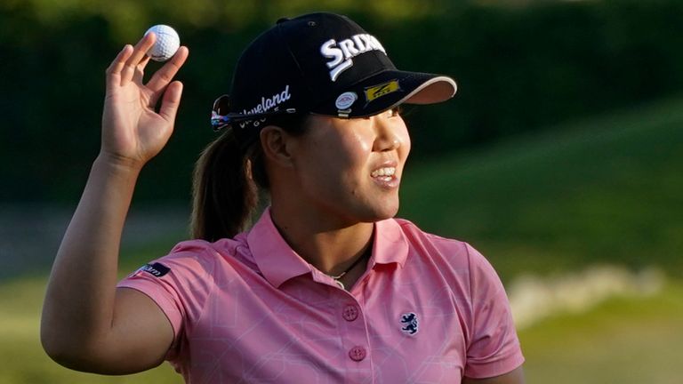 Hataoka was a two-time winner of the LPGA Tour in 2021