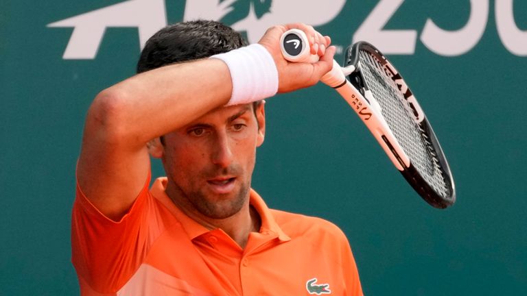 Novak Djokovic perdió en tres sets ante Andrei Rublev en la final del Abierto de Serbia