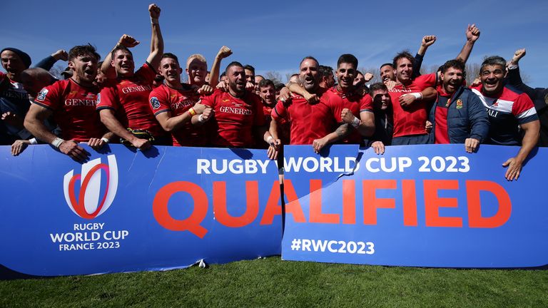 The points deduction is applied to the Rugby World Cup 2023 qualification table and means that Romania will qualify instead