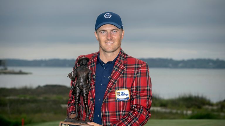 Watch the highlights from the latest round of RBC Heritage at Harbor Town Golf Links, where Jordan Spieth beat Patrick Cantlay in the playoff