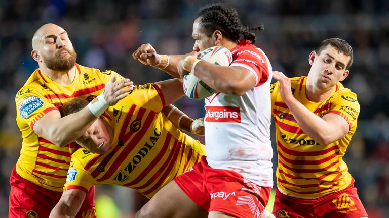 St Helens and Catalans clash again in this weekend's Challenge Cup quarter-final