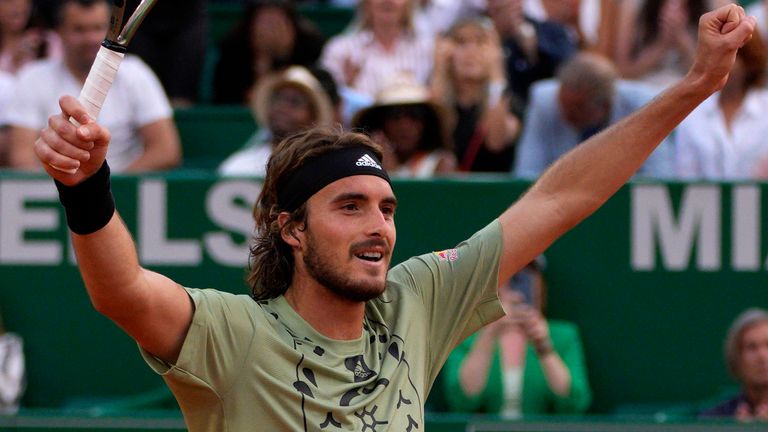 Stefanos Tsitsipas beat Alexander Zverev in straight sets to
reach the final of the Monte Carlo Masters