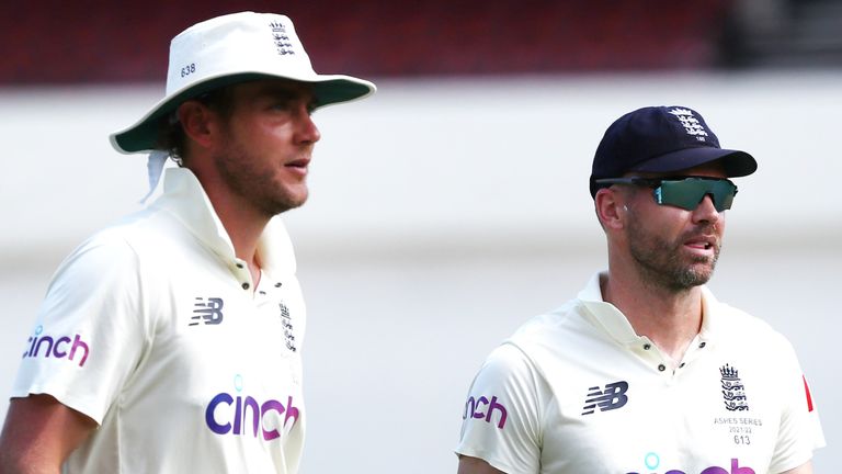 Broad and James Anderson have been recalled for England in Brendon McCullum's first squad 