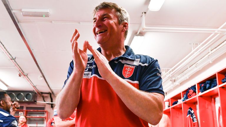 Tony Smith will take charge of his 500th Super League game as head coach on Monday