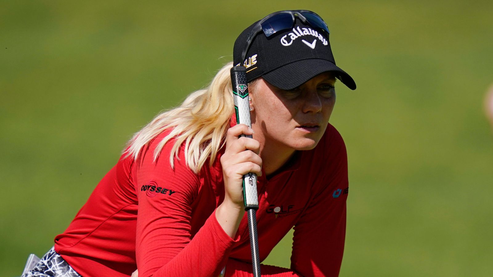 Madelene Sagstrom opens with 63 to lead by one shot at Founders Cup Golf News Sky Sports