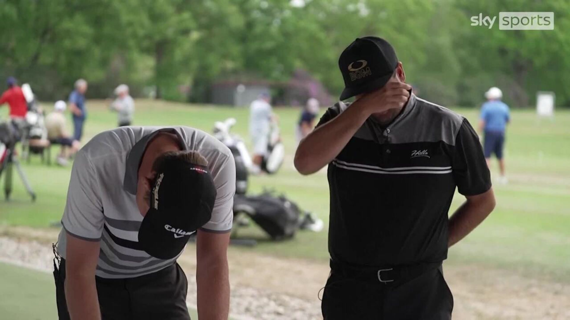 'Curry and chocolate do not mix!' - golfers struggle with chocolate challenge