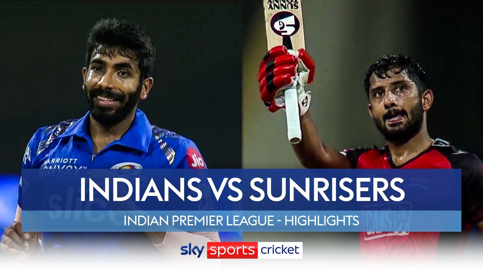 IPL: Sunrisers hold on to beat Mumbai and keep playoff hopes alive