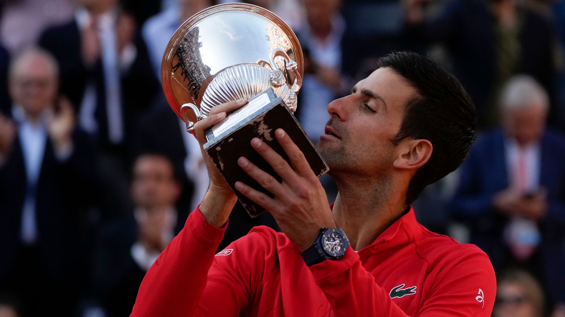 Djokovic beats Tsitsipas in Rome to claim first title of 2022