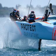 Great Britain SailGP Team helmed by Ben Ainslie (Image credit: Ricardo Pinto for SailGP)