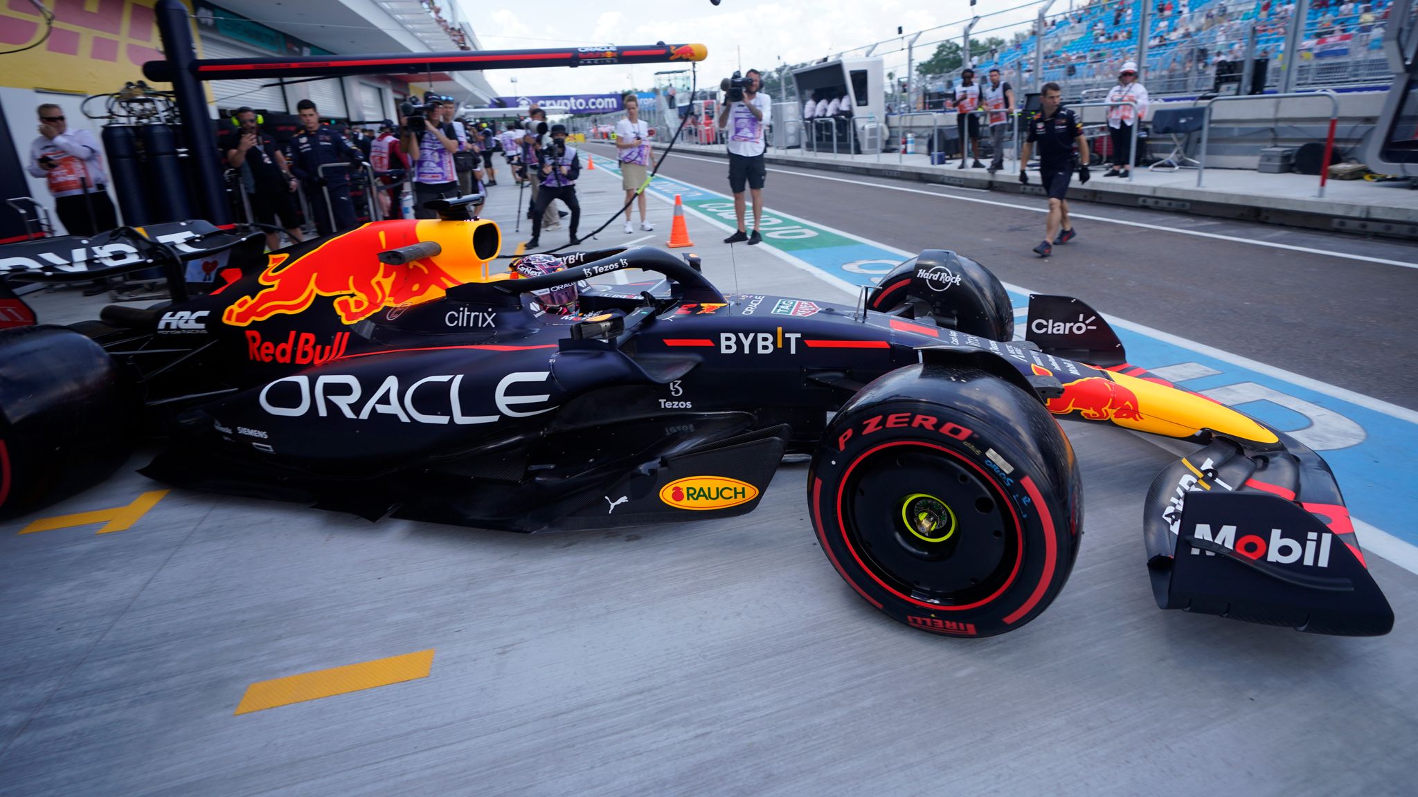 F1 2023: Verstappen blitzes from P9 to win Miami GP, leads Red Bull 1-2 -  Times of India