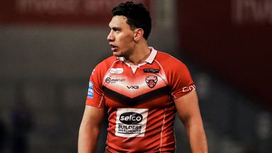 Image from Tackle The Tough Stuff: Salford Red Devils' Elijah Taylor speaks up on facing playing career challenges