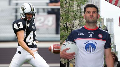 Image from Jamie Boyle: The American football punter now captaining New York's GAA team