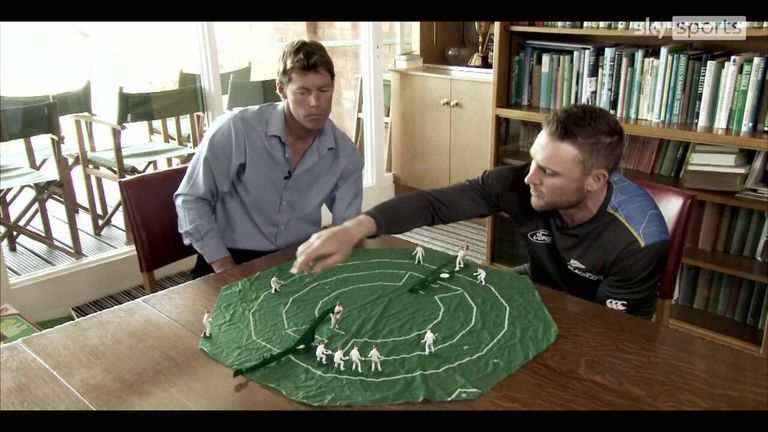 In 2015, then-New Zealand captain  McCullum joined Nick Knight to give a masterclass in fielding.