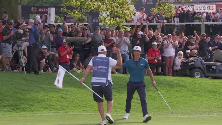 Highlights from day four of the British Masters at The Belfry as Thorbjorn Olesen ended a four-year winless run on the DP World Tour as he snatched a one-shot victory after an incredible finish