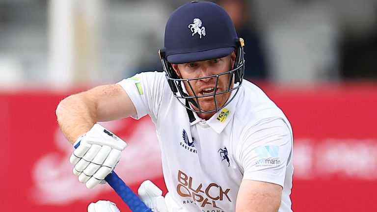 Kent opener Ben Compton continued his fine start to the season as he hit a hundred against New Zealand in a County Select XI warm-up game