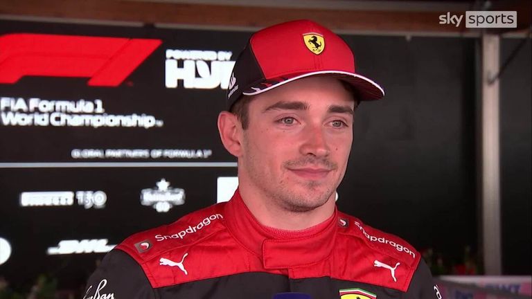 Leclerc, Ferrari'siyle 'zor' bir sıralama seansı olarak nitelendirdiği şeyin ardından İspanya'da pole pozisyonu elde ettiği için çok heyecanlıydı.