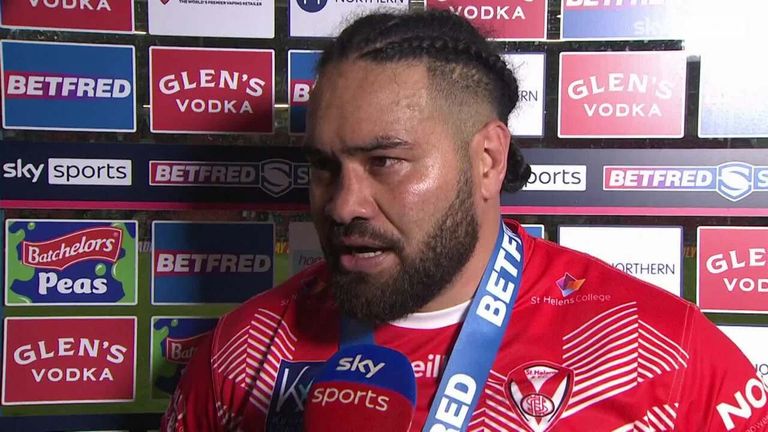 After being linked with a move back to the NRL, player of the match Konrad Hurrell said his preferred option would be to stay at St Helens