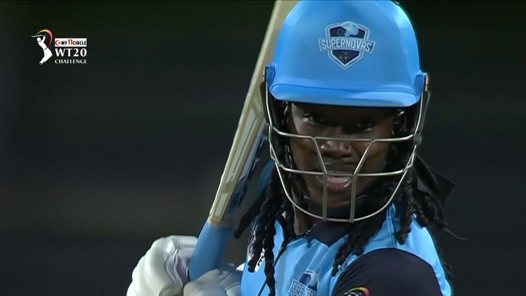 Deandra Dottin scored a half-century as Supernovas posted 165-7 in Pune