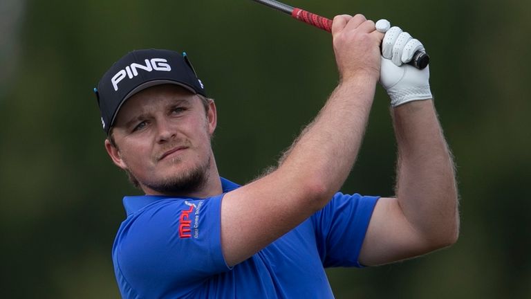 Eddie Pepperell trails leader Joost Luiten - who is looking to win the Dutch Open for a third time - by one stroke after round one