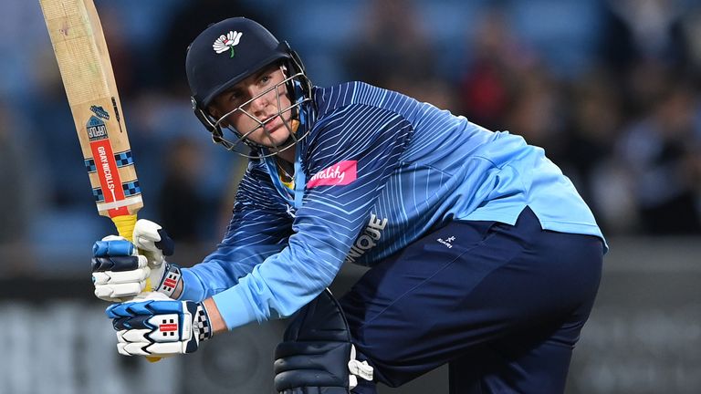 Harry Brook has been in superb form for Yorkshire this season and continued that in the Vitality Blast on Wednesday night