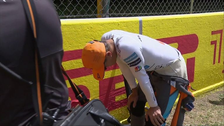 Le PDG de McLaren, Zak Brown, fait le point sur Lando Norris car le pilote souffrait d'une amygdalite pendant le week-end de course à Barcelone