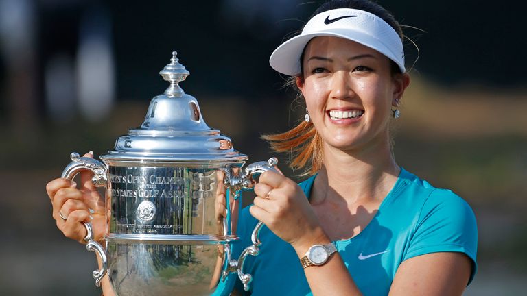 Wie West clinched the US Women's Open title in 2014 