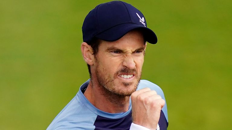 Andy Murray made a strong start at the Surbiton Trophy