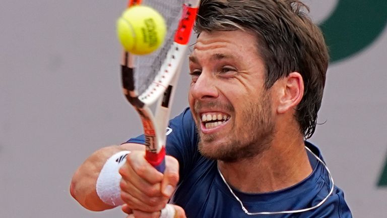 Cameron Norrie was the last Briton in the singles draw at Roland Garros