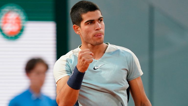 Carlos Alcaraz insists he is ready to break the stranglehold of Rafael Nadal and Novak Djokovic at the French Open
